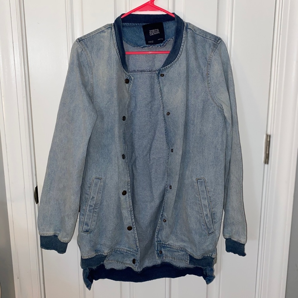 Denim oversized Zara Jacket